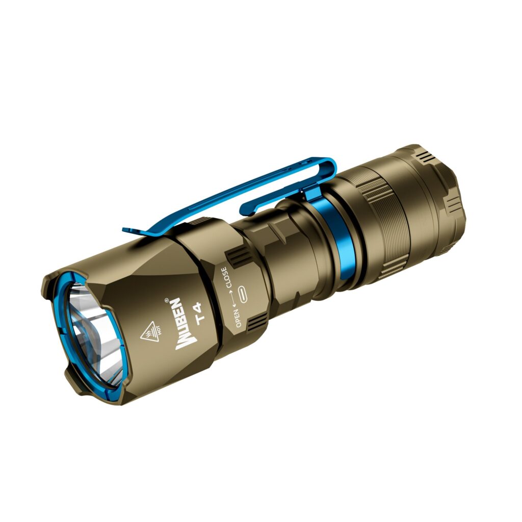 Wuben T4 Portable Tactical EDC Rechargeable Flashlight