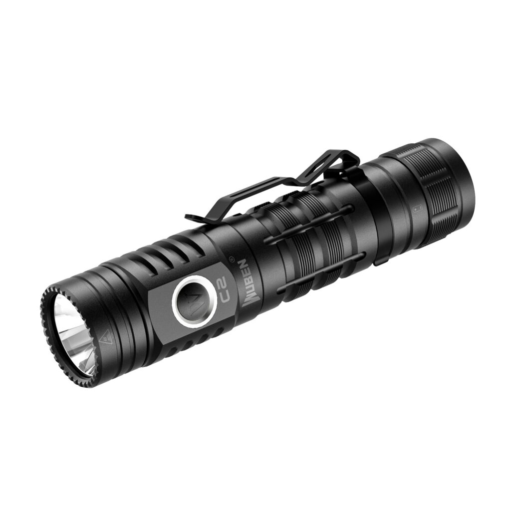 WUBEN C2 Rechargeable Power Bank EDC Tactical Flashlight