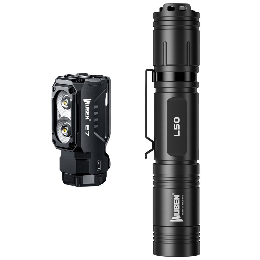 Wuben E7 LED Running Headlamp Bundle Sales