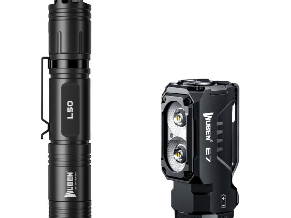 Wuben L50 Tactical LED Flashlight Bundle Sales