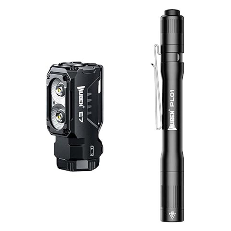 Wuben PL01 Tactical Pen Light Bundle Sales