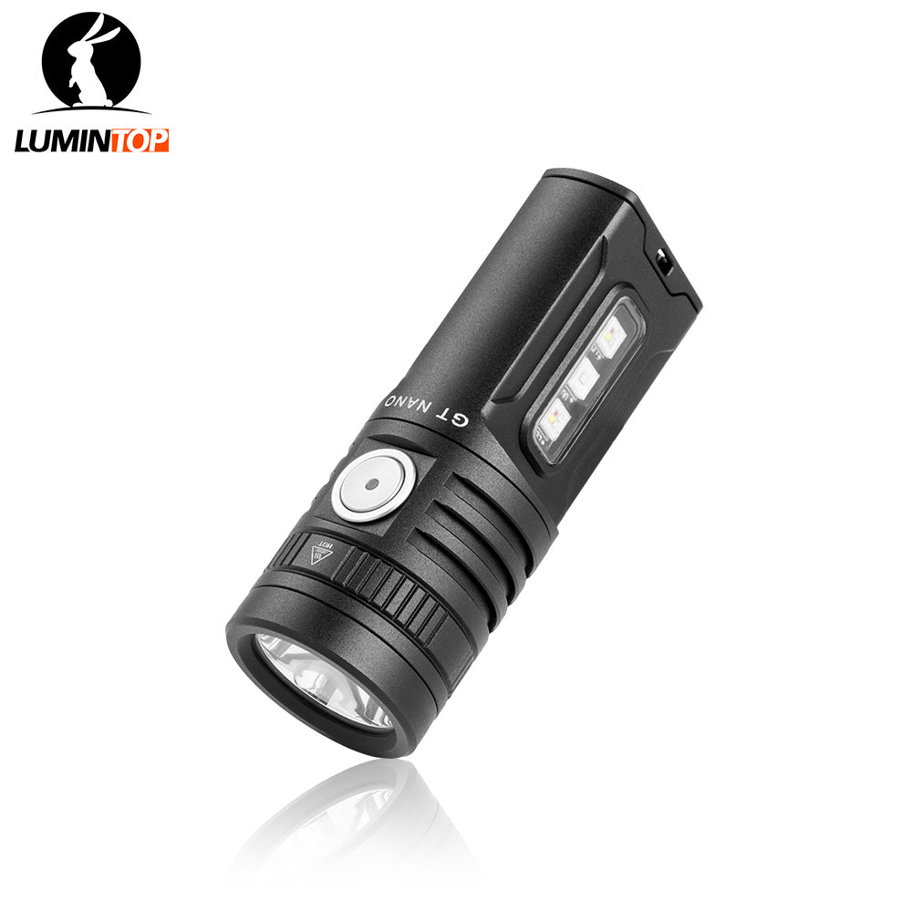 Lumintop GT NANO 6.0 EDC Flashlight 410m Throw RGB-UV Rechargeable