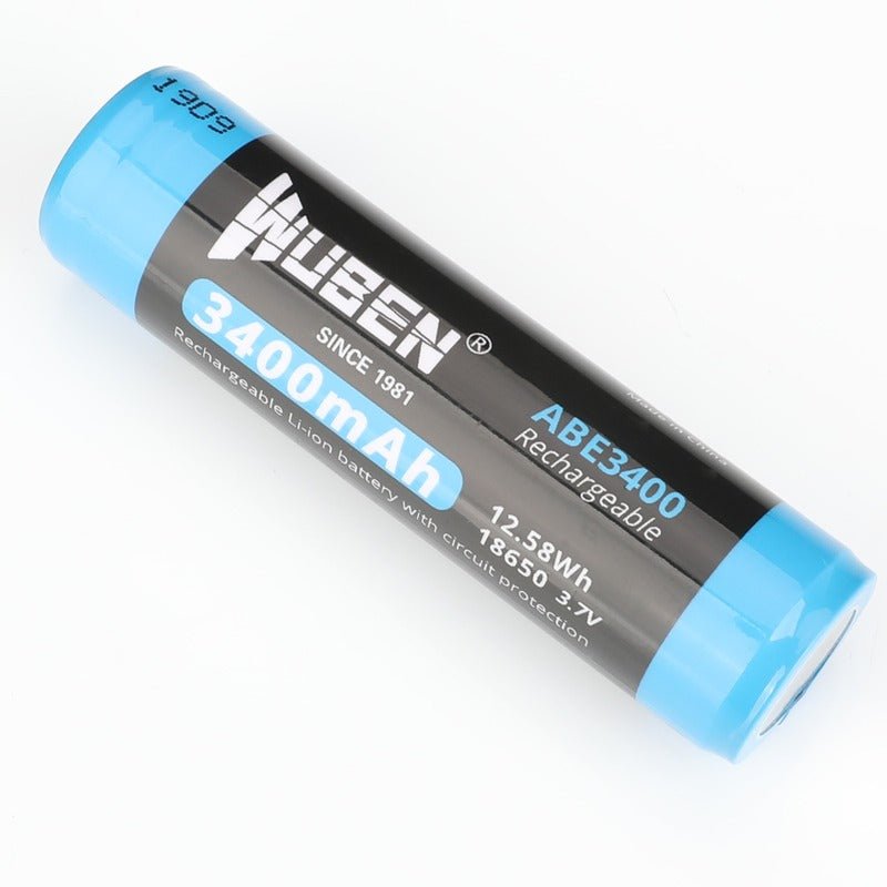 ABE3400 Rechargeable 18650 Battery – 3400mAh