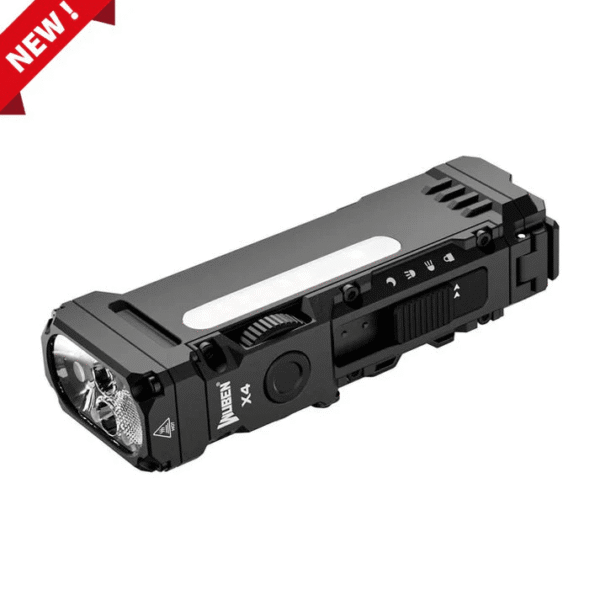 Wuben X4 Multi-Function 1500 Lumen Flat EDC Flashlight