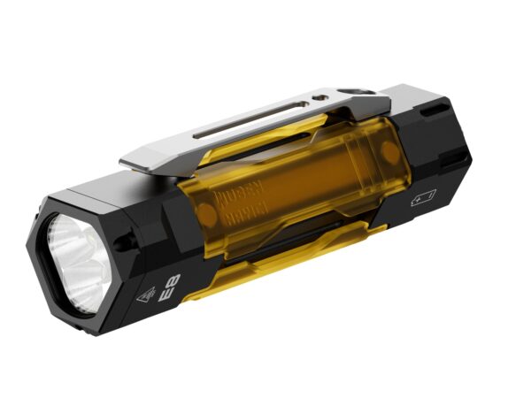 Wuben E8 Compact Magnetic 1300 Lumen EDC Camping Flashlight