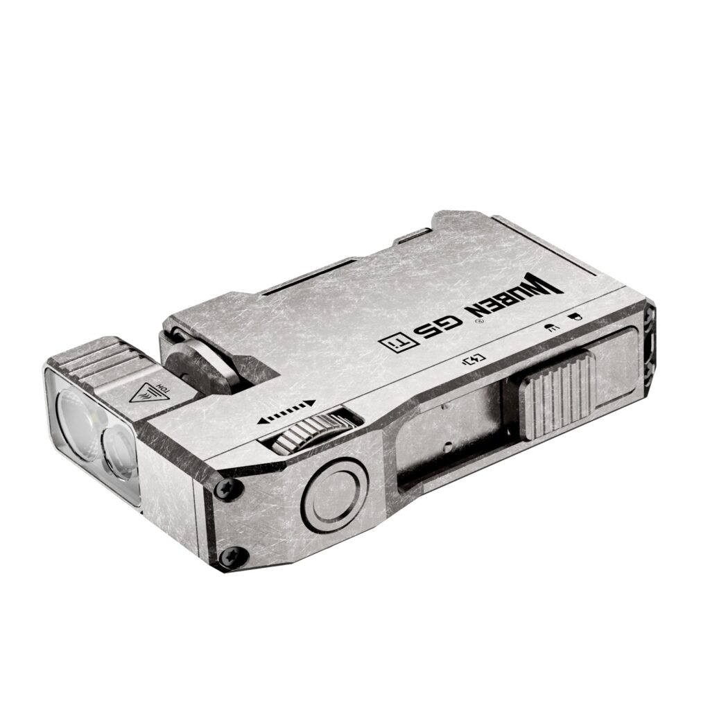 WUBEN G5 400 Lumens Compact EDC Flashlight (Titanium)