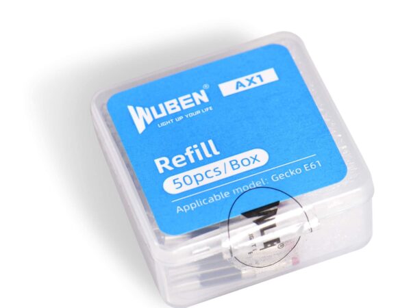 Wuben AX1 Extra E61 and G3 Ballpoint Pen Refills (50pcs/box)