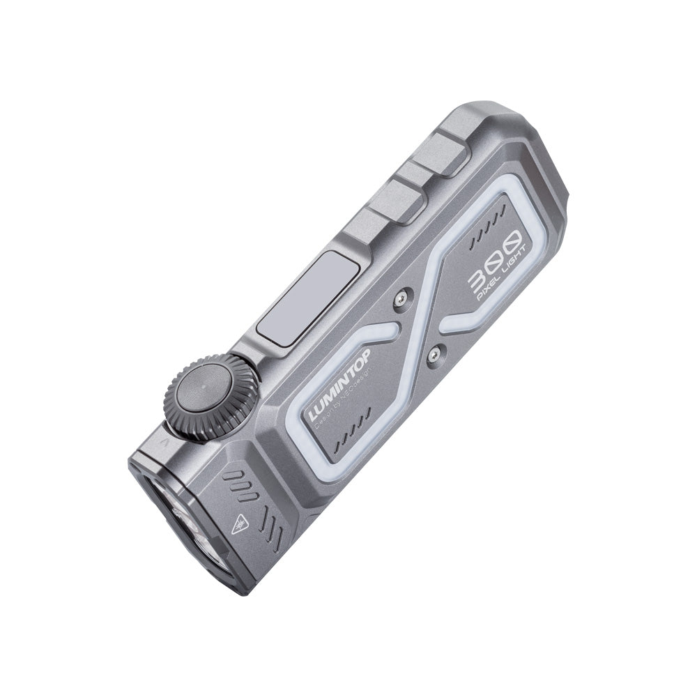 Lumintop Pixel Light – Multi-Function EDC Flashlight | 1300lm, RGB, UV & Green Laser
