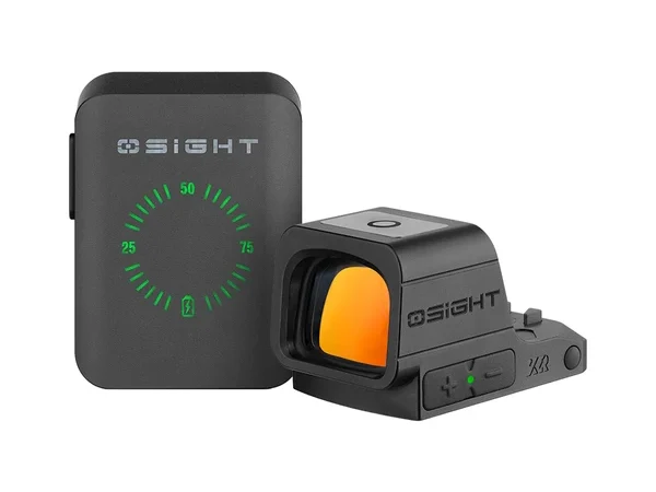 Osight XR Enclosed Red Dot Sight with Ruggedized Miniature Reflex Footprint and 2/6+32 MOA Multi-Reticle System
