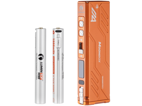 Lumintop Moonbox 4.0 Quad-Light Source LED Flashlight with 1600LM, UV, Laser & RGB