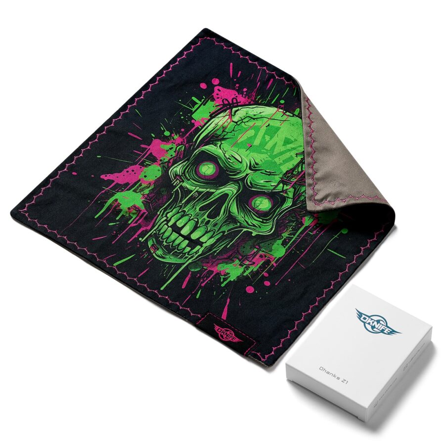 Ohanks Z1 Dual-Sided Cotton Handkerchief & Microfiber Cleaning Cloth