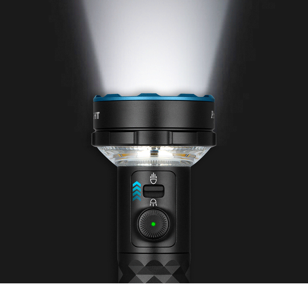 Prowess Multifunctional Flashlight with Bidirectional Lighting