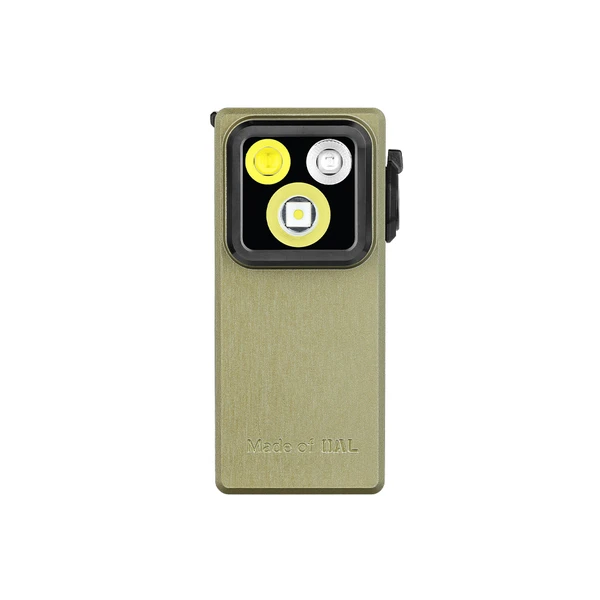 Oclip Ultra Clip-On EDC Light Flood Spot UV Magnetic Tough OAL Alloy