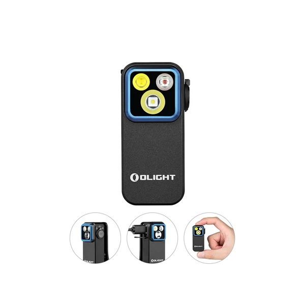 Oclip Pro S EDC Clip Flashlight UV RGB Magnetic Portable 600lm
