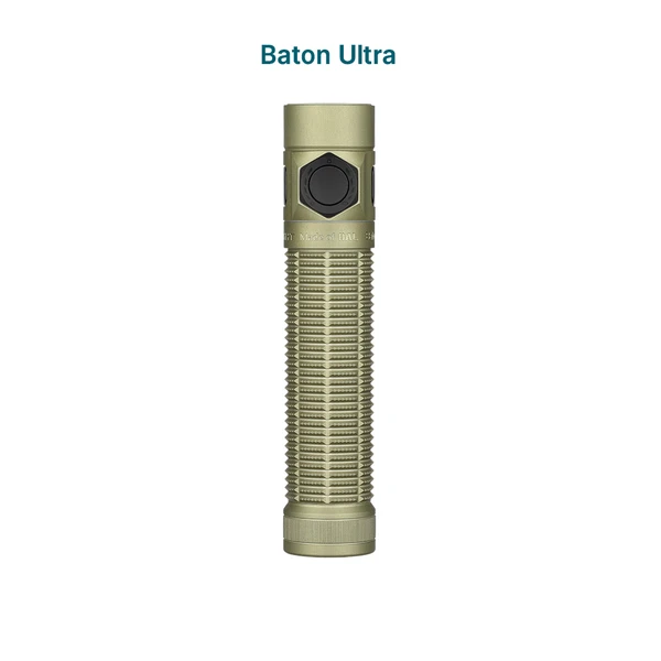 Baton Ultra / 4 Pro: Dual Switch High Lumen Compact EDC Flashlight