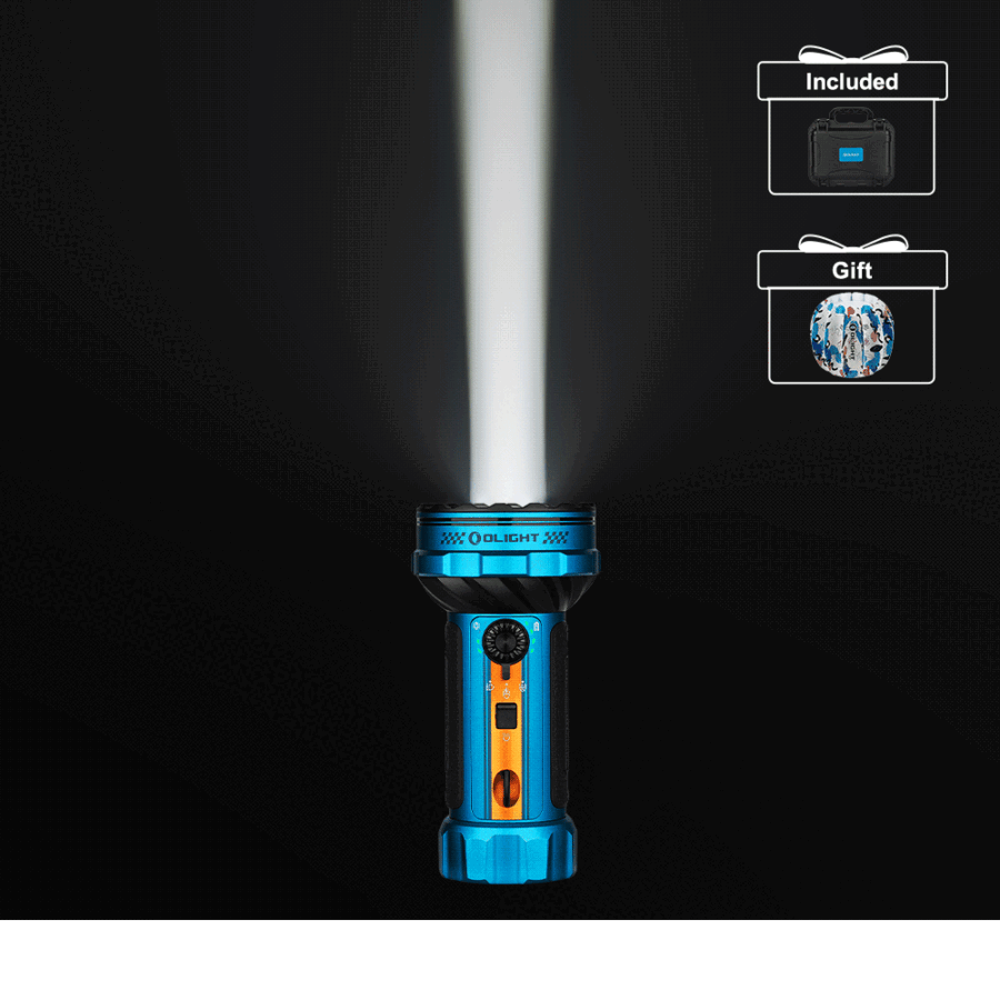 Marauder Mini 2 Oclip Pro 10000 Lumens Dual Beam LED Flashlight