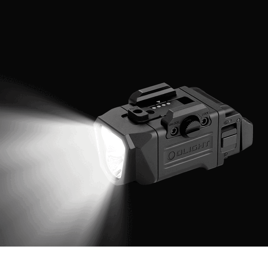 PL X Tactical Weapon Light 1200 Lumens Dual Beam Flood Spotlight