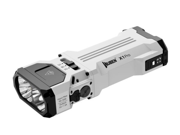 2026 Wuben X1Pro 12300 Lumens EDC Flashlight with Power Bank