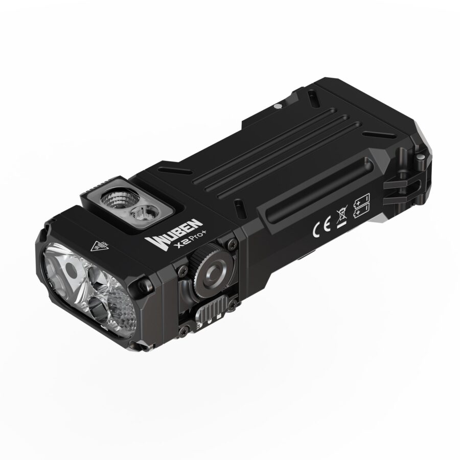Wuben X2 Pro+ 1500 Lumens Magnetic EDC Tactical Flashlight