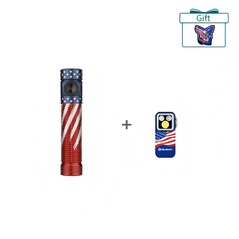 Baton 4 Pro Compact 1600lm EDC Flashlight USB-C Rechargeable Bundle