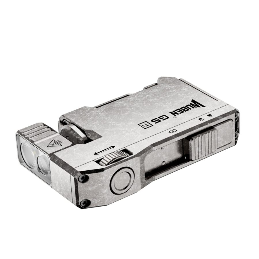 WUBEN G5 400 Lumens Compact Rechargeable EDC Flashlight (Titanium Edition)