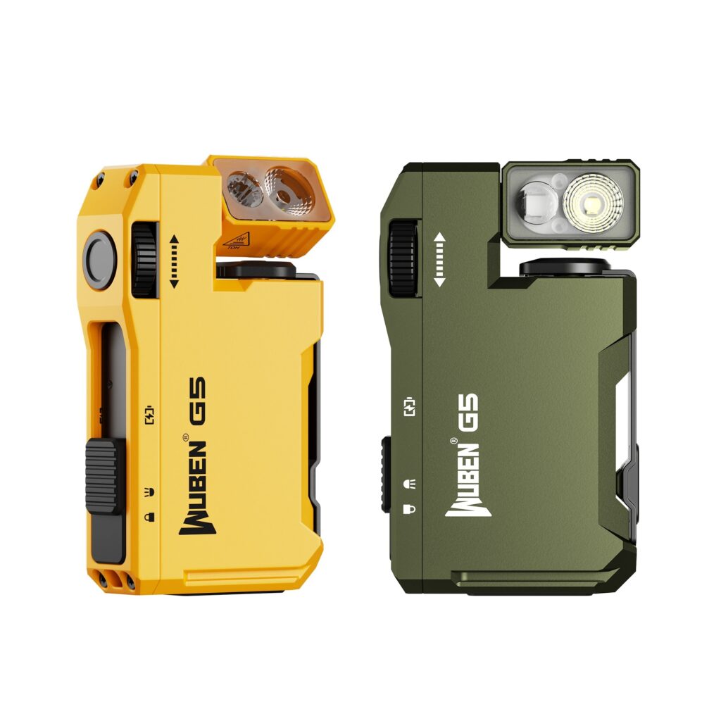 WUBEN G5 yellow（bundle） edc light 400 lumens