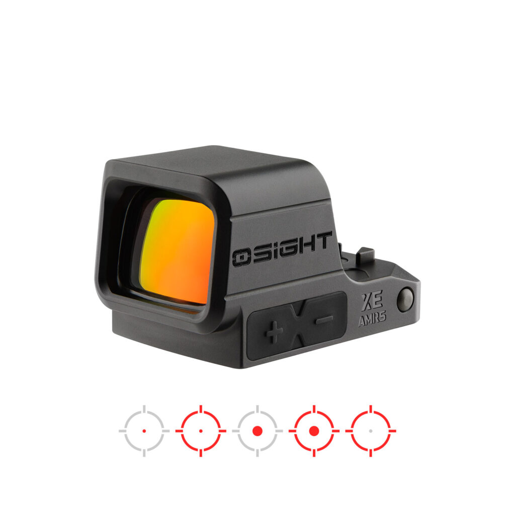 Osight XE AMRS Enclosed Red Dot Sight Rugged Pistol Optic RMR