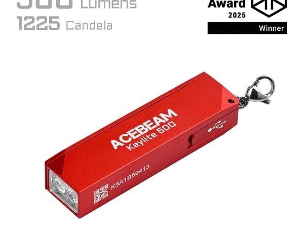 Keylite 500 USB-C Keychain Light