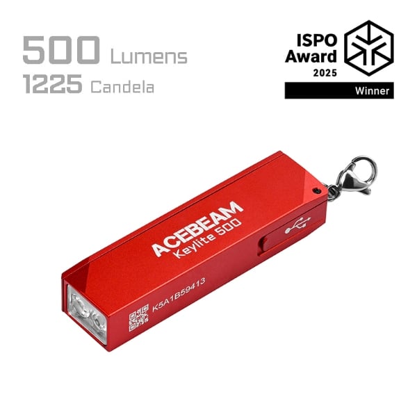 Keylite 500 USB-C Keychain Light