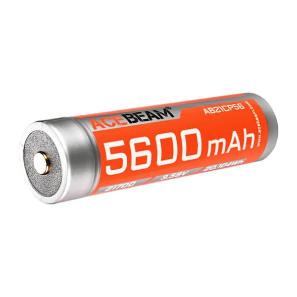 21700 5600mAh High Capacity Rechargeable Li-ion Battery