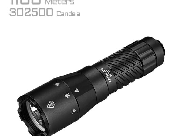 W20 LEP Flashlight with Wide Angle Spill