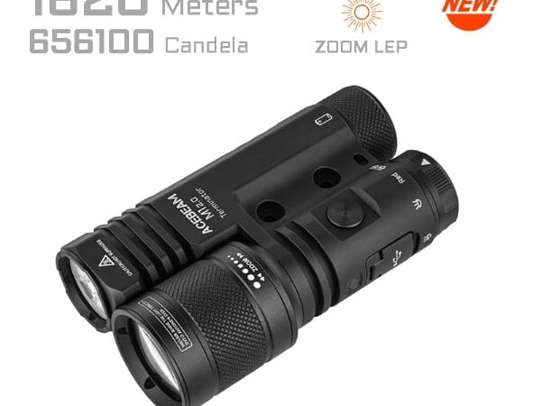 Terminator M1 2.0 Dual Head LEP/LED Flashlight
