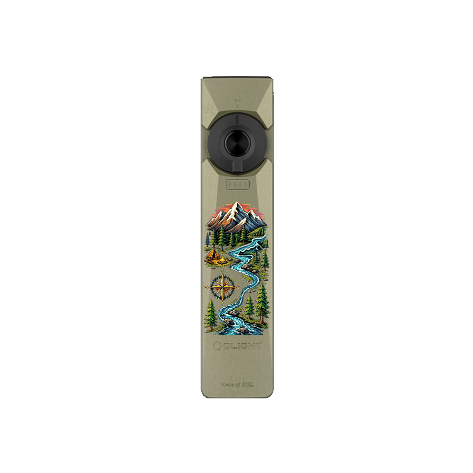 Arkfeld Ultra 3-in-1 EDC Flashlight with UV Laser O-aluminum Light