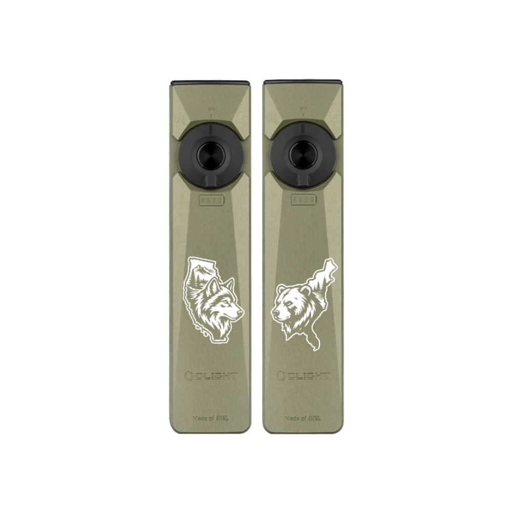 Arkfeld Ultra 3-in-1 EDC Flashlight O-Aluminum Tough UV Laser Light
