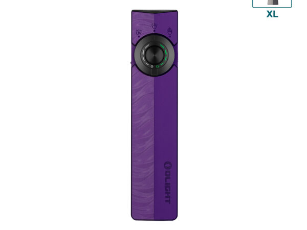 ArkPro Nebula Violet Flat EDC Flashlight 1500lm UV Laser Light