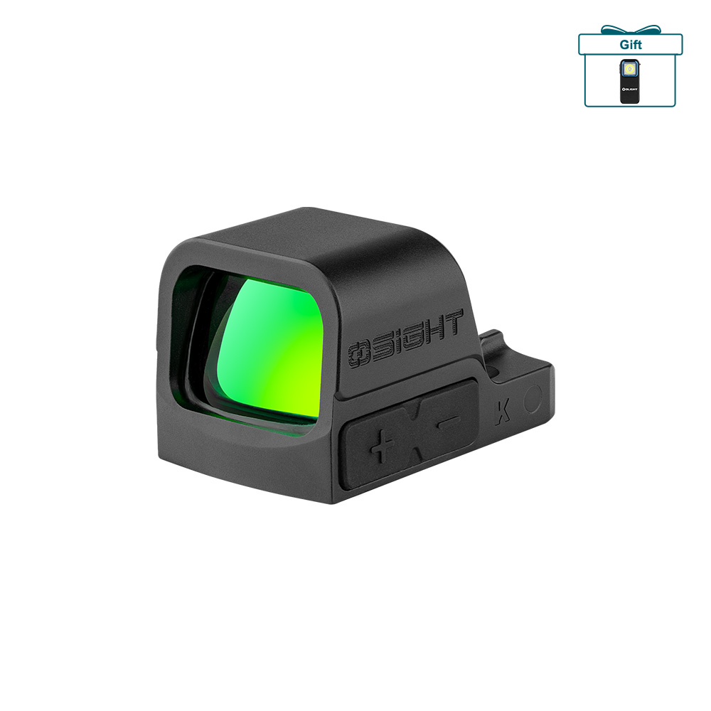Osight K RMSc Red Dot Sight 6 MOA Reflex Optic Side Loading Battery