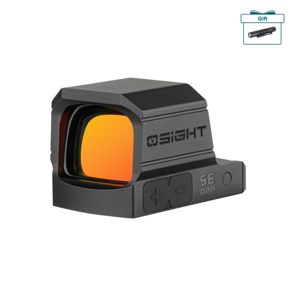 Osight SE DPP Enclosed Red Dot Sight with DPP Footprint and Side-Load CR1620 Battery featuring 2 MOA Dot & 32 MOA Circle Multi-Reticle System
