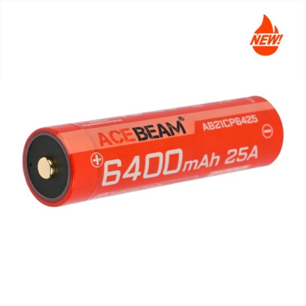 21700 6400mAh 25A USB-C Rechargeable Battery