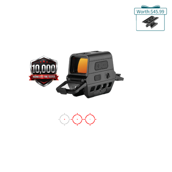Osight R Micro T1/T2 Footprint Enclosed Red Dot Sight with Multi-Reticle System